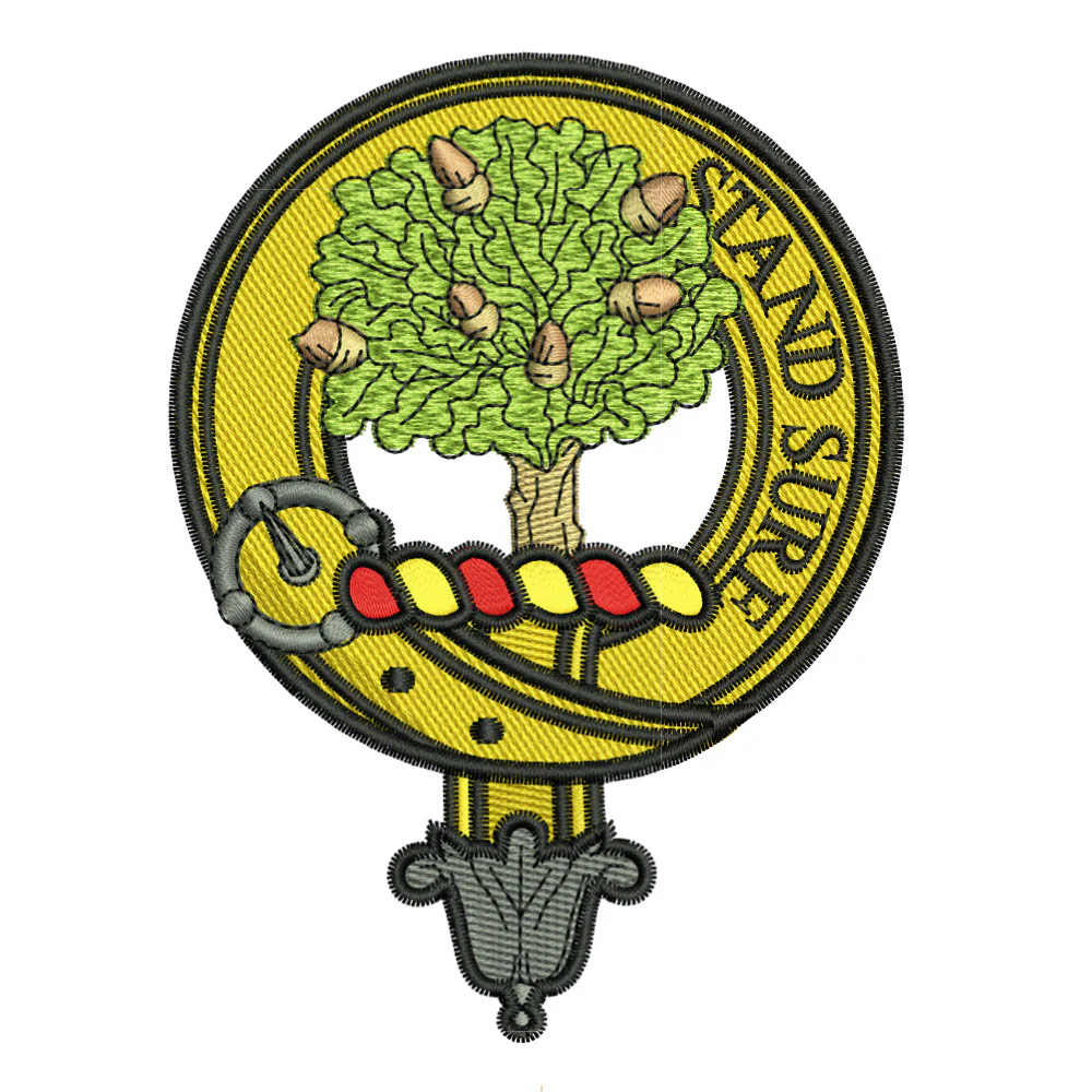 Anderson Clan Crest Embroidered Rugby Shirt - Image 2