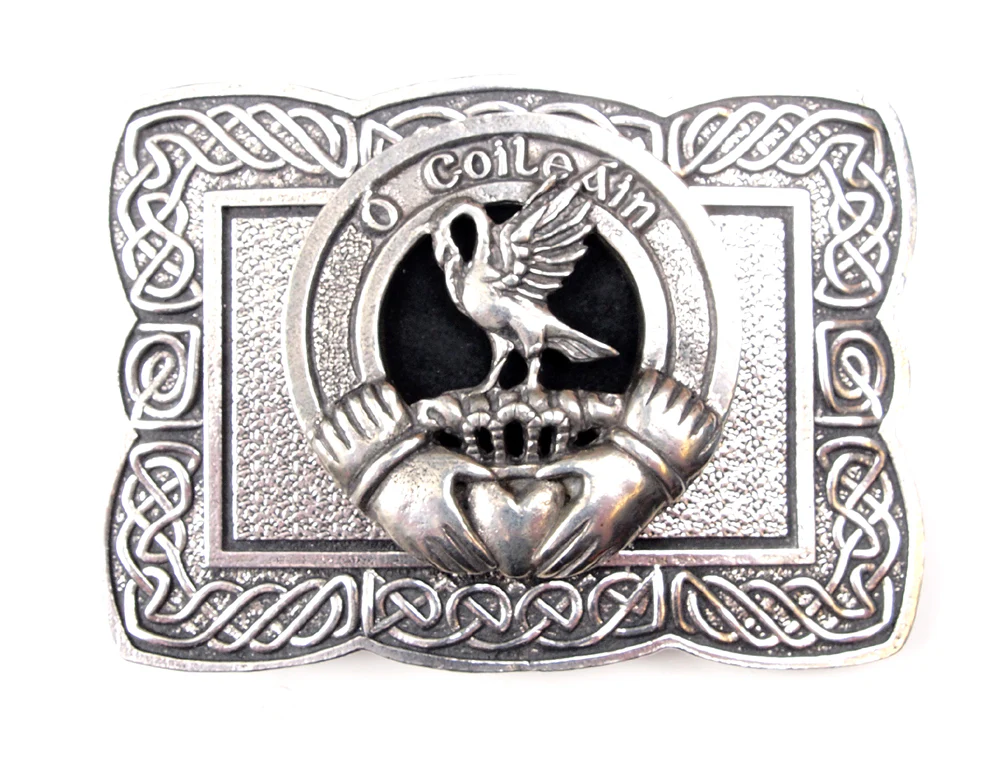 Celtic Clan Crest Buckle For Kilt Belts - All Clans