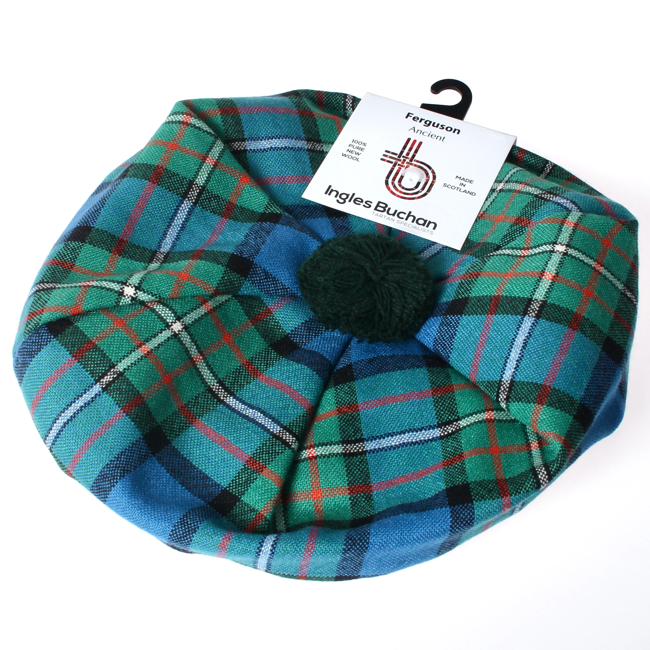 Childs Wool Tam in Ferguson Ancient Tartan - Image 2