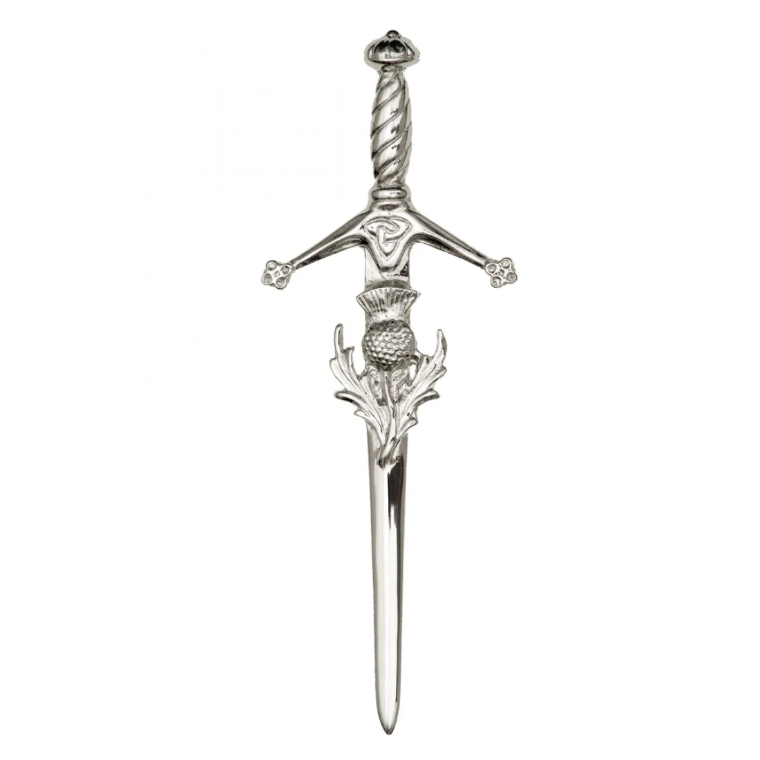 Claidhmhor with Thistle Kilt Pin