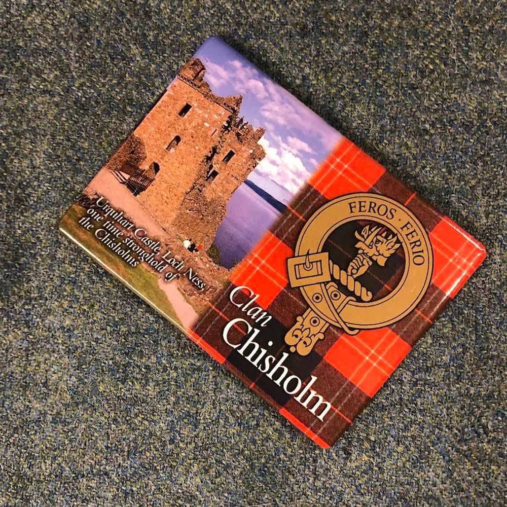 Clan Chisholm Fridge Magnet - Image 2