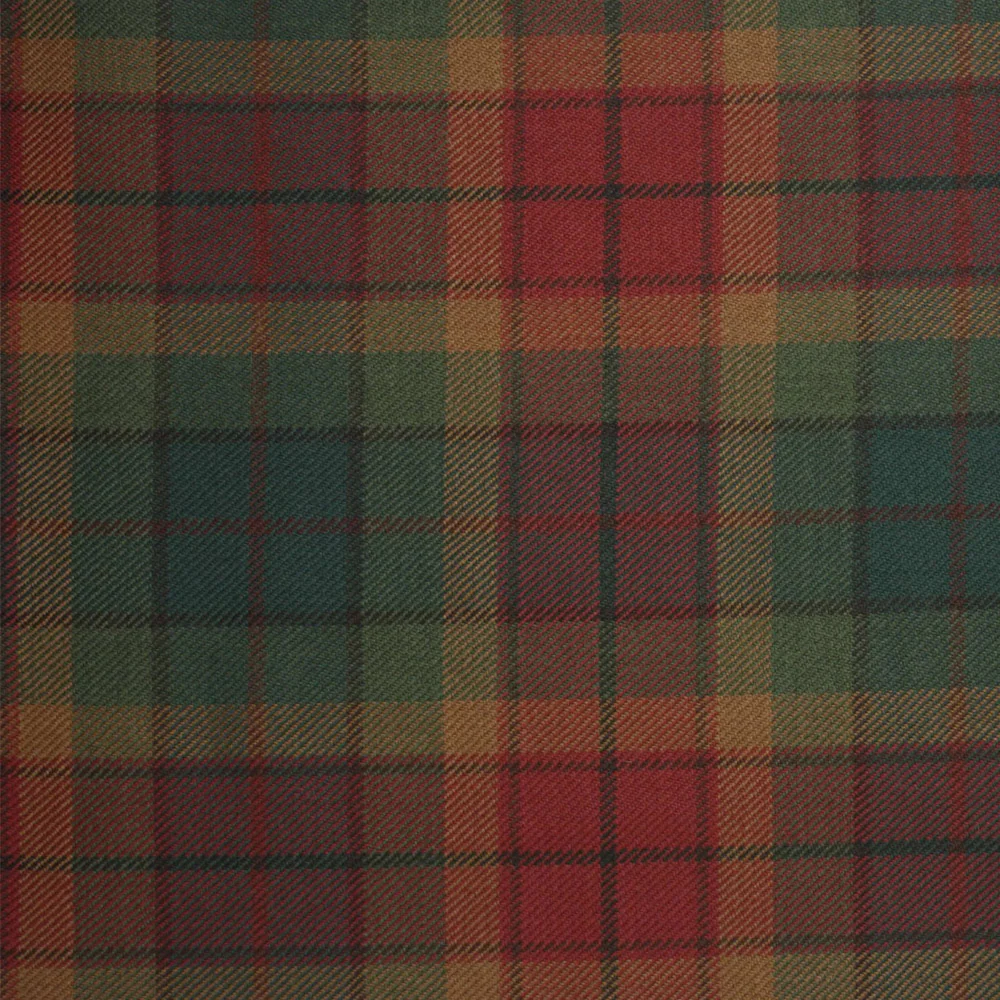 Copper Haze Heavy Weight Tartan per meter - Discounted Price
