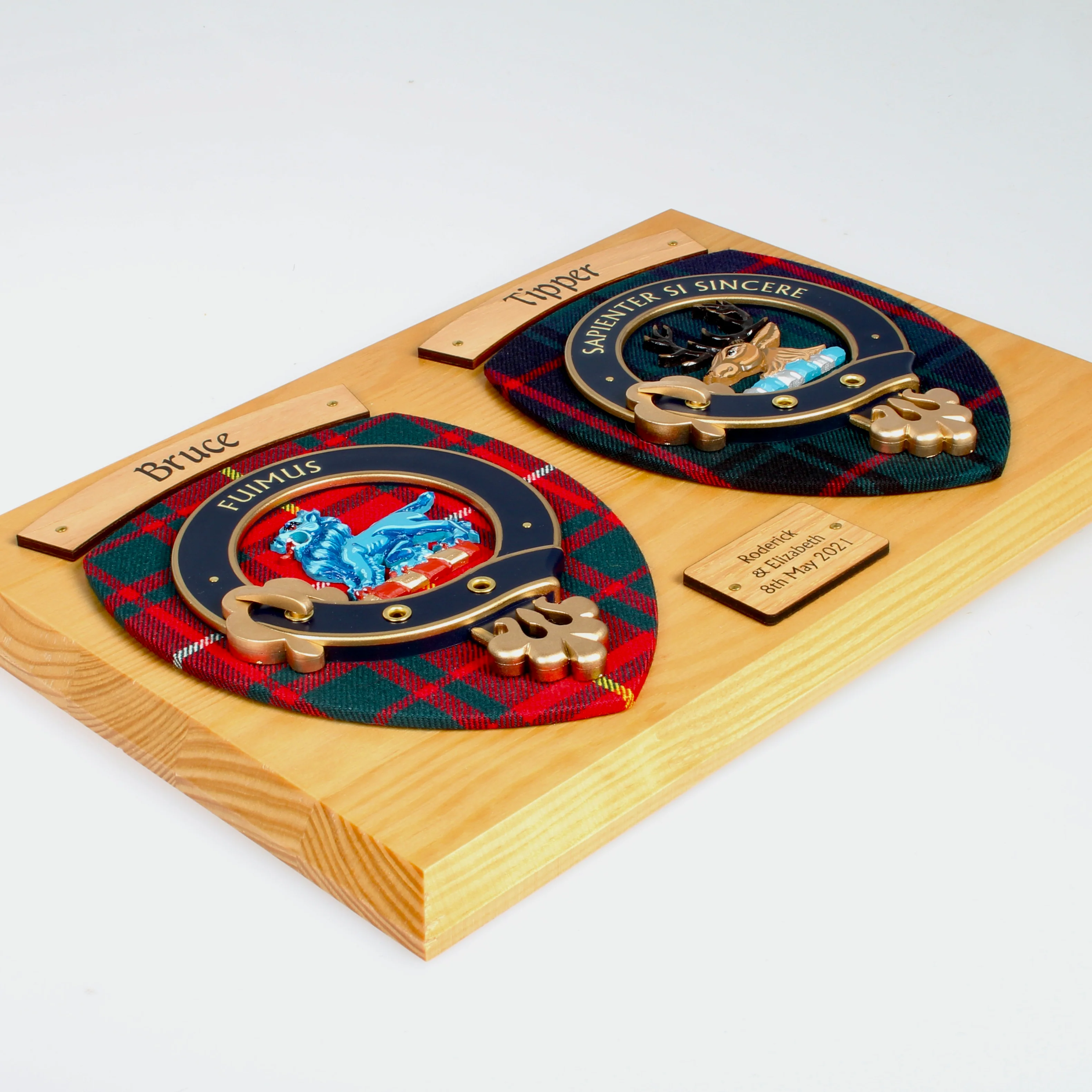 Double Clan Wall Plaque - Image 3