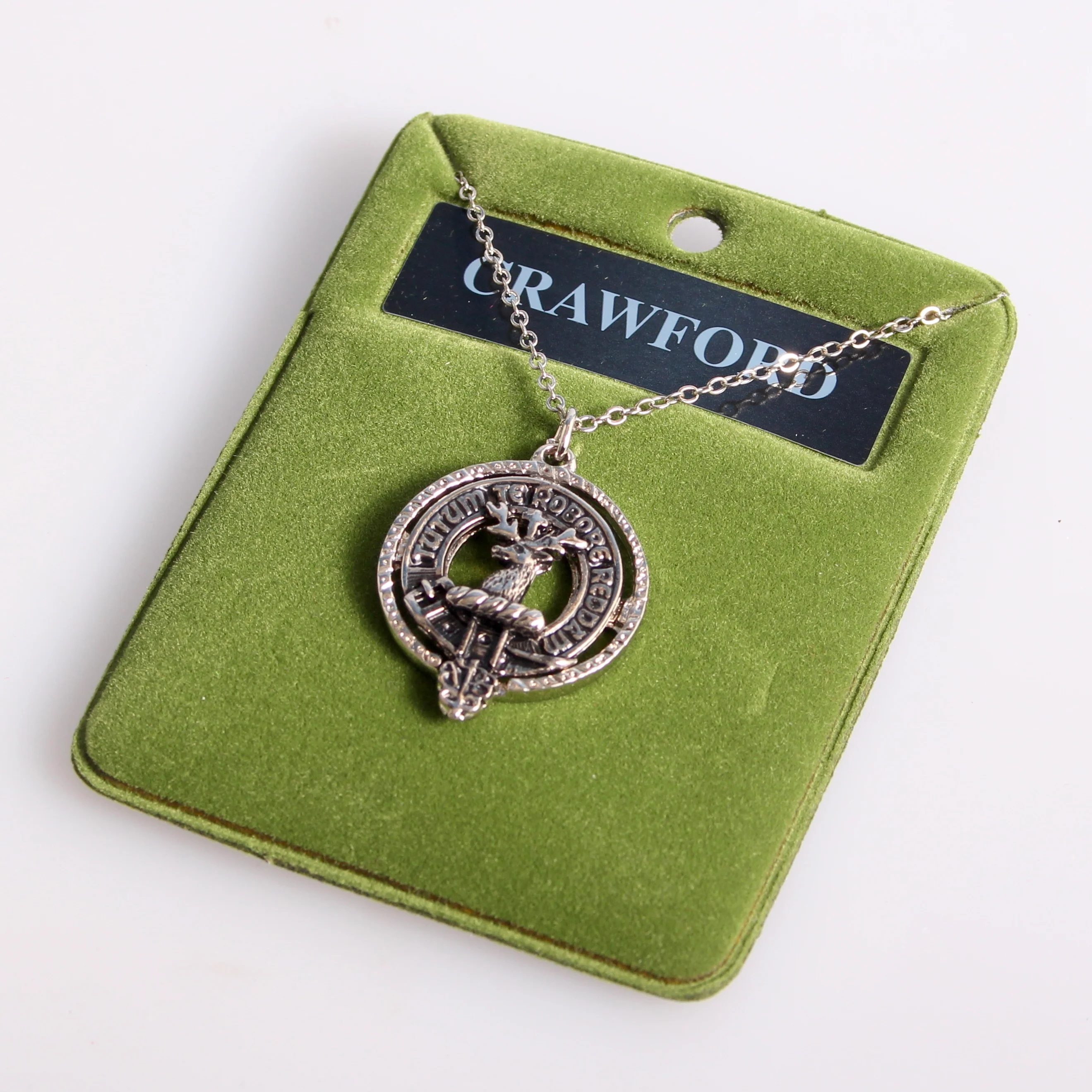Crawford Clan Crest Pendant