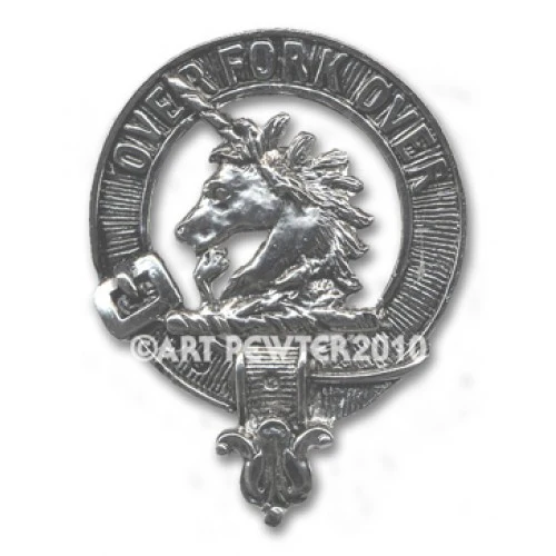 Cunningham Pewter Clan Crest Buckle For Kilt Belts - Image 2
