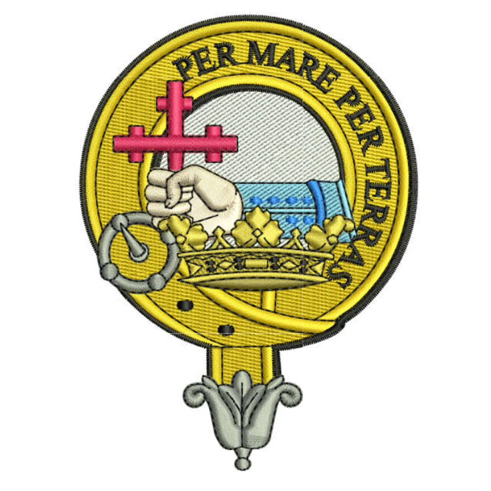 Donald Clan Crest Embroidered Polo - Image 2