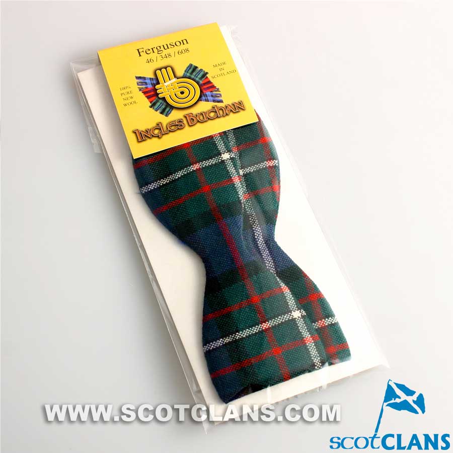 Ferguson Modern Tartan Self Tie Bow Tie - Image 2