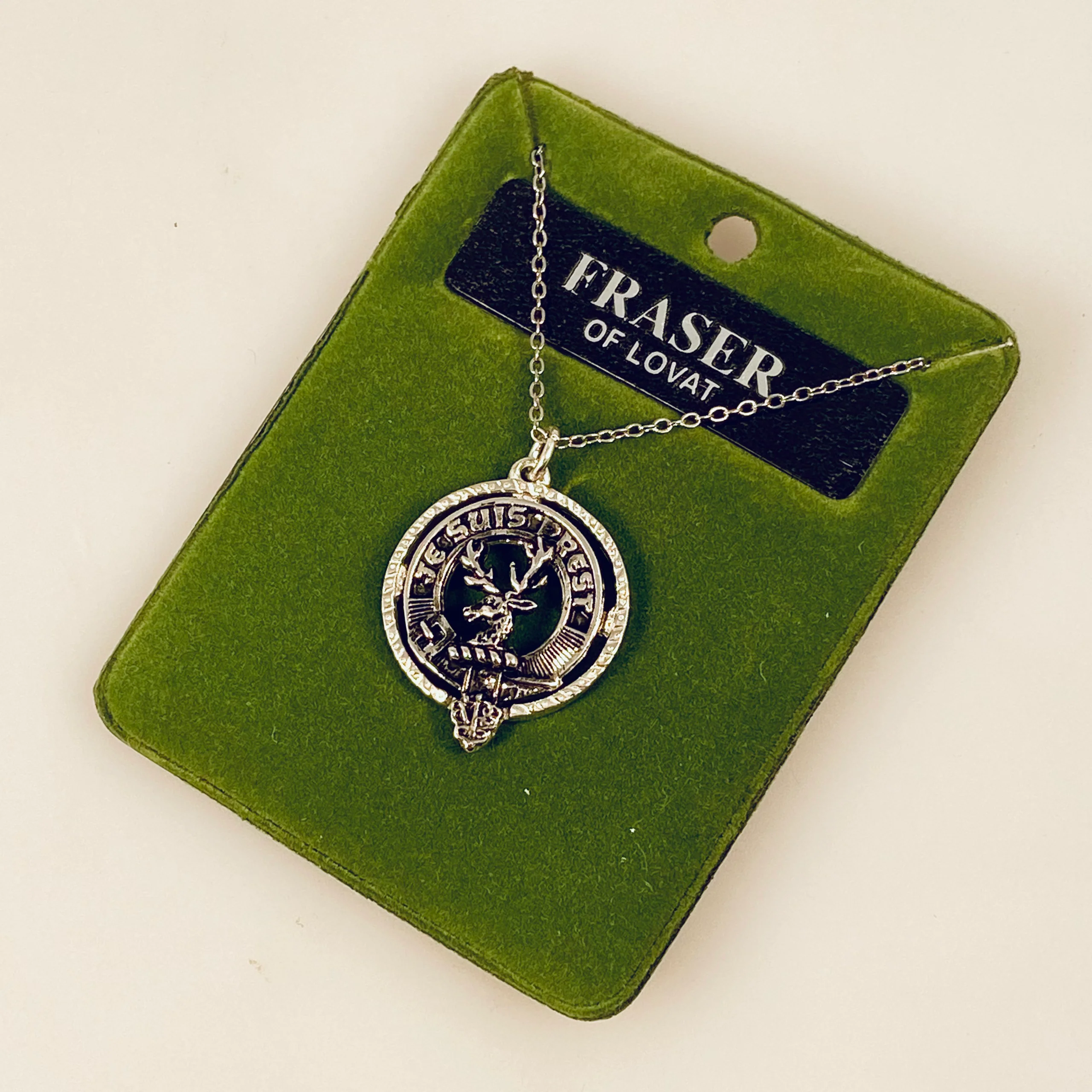 Fraser of Lovat Clan Crest Pendant