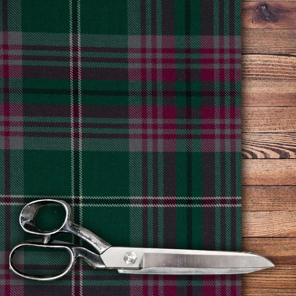 Gray Hunting Anc Tartan - Old and Rare Tartan Medium