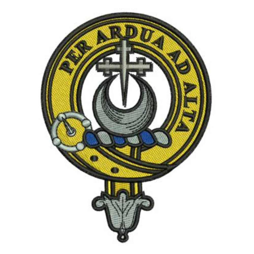 Hannay Clan Crest Embroidered Polo - Image 2