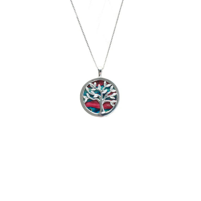 Heathergems Silver Tree of Life Pendant