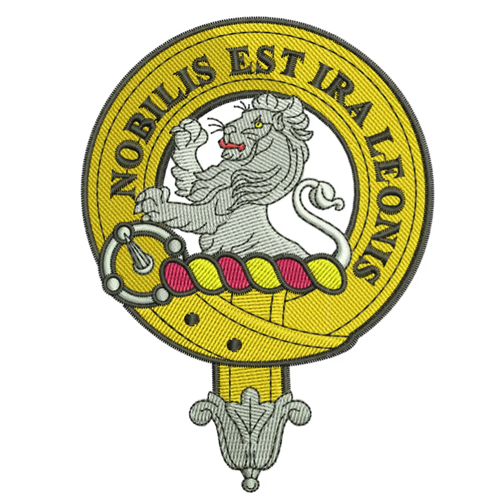 Inglis Clan Crest Embroidered Polo - Image 2