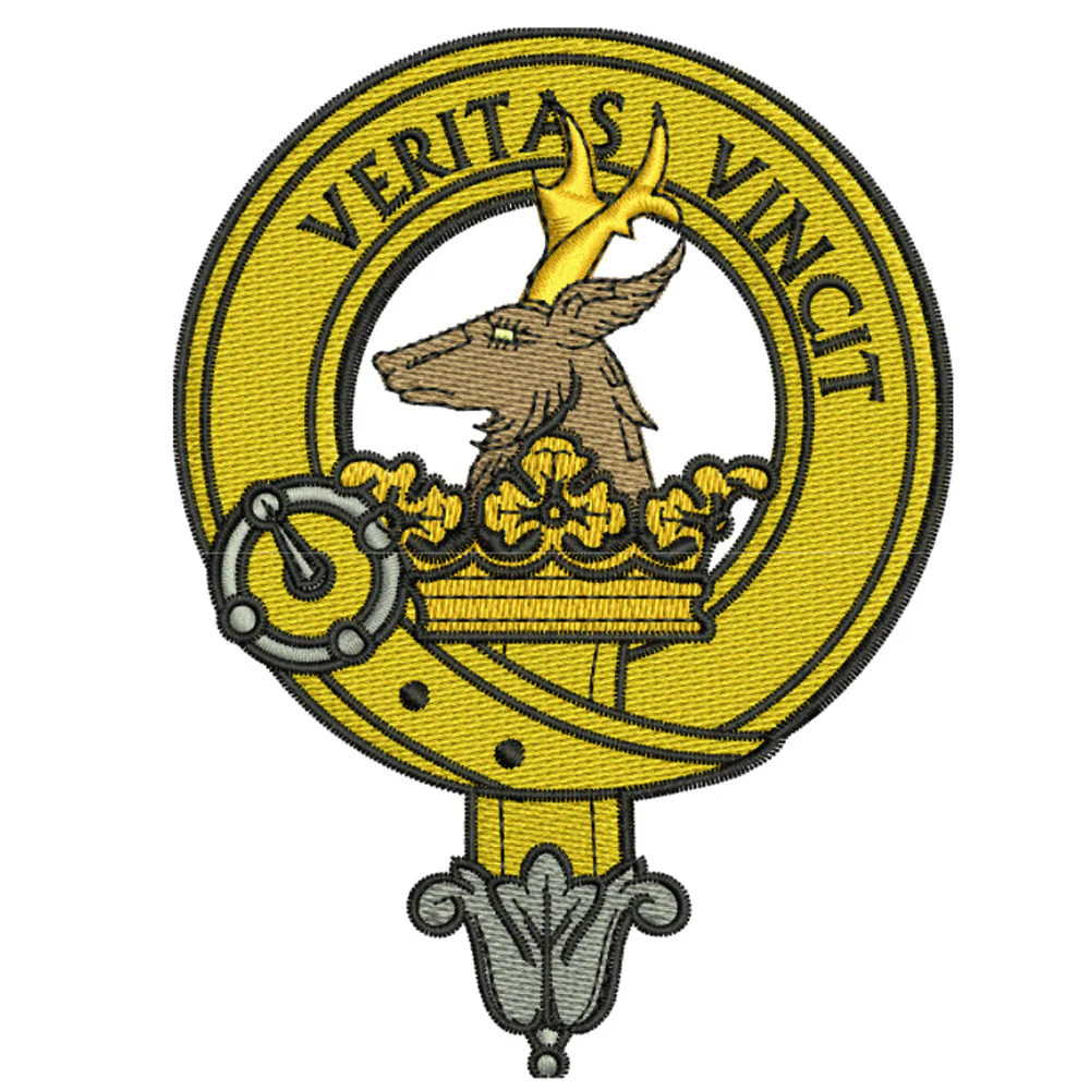 Keith Clan Crest Embroidered Polo - Image 2