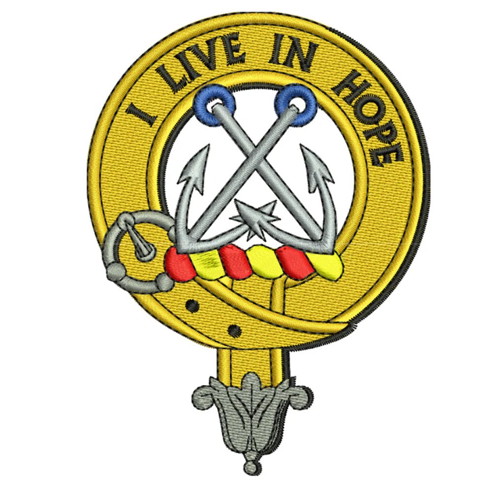 Kinnear Clan Crest Embroidered Polo - Image 2