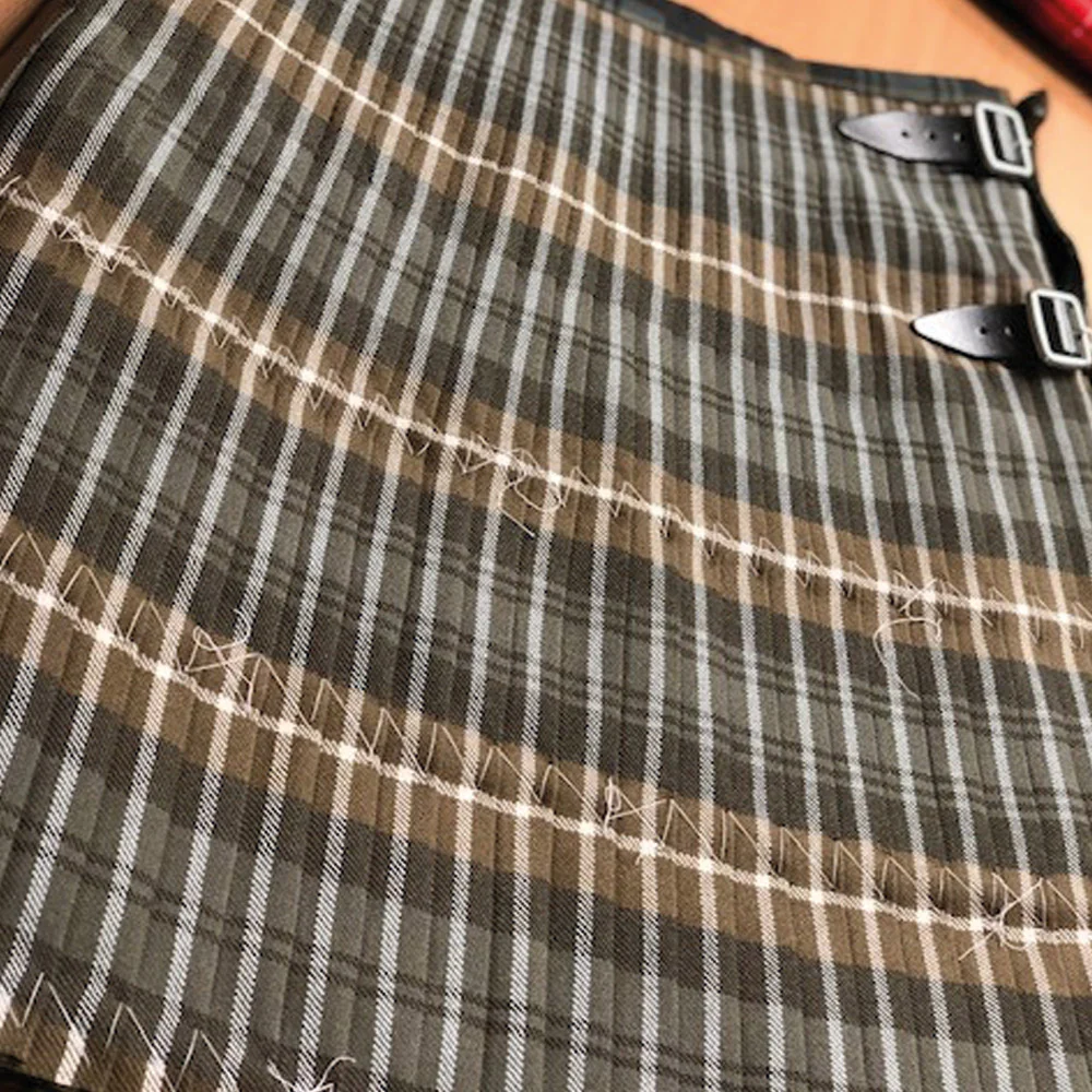 Lamont Weathered Heavyweight Hand Stitched Kilt - Image 3