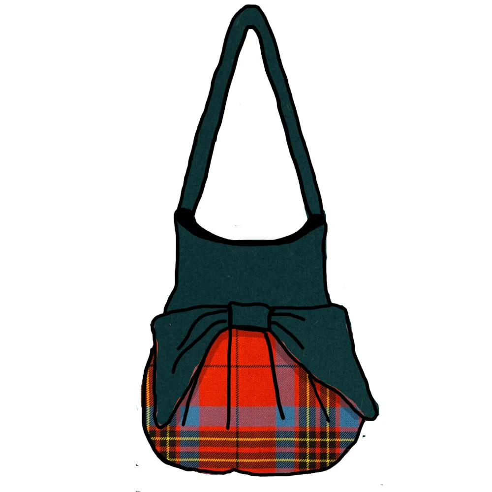 Leslie Red Anient Effie Bag