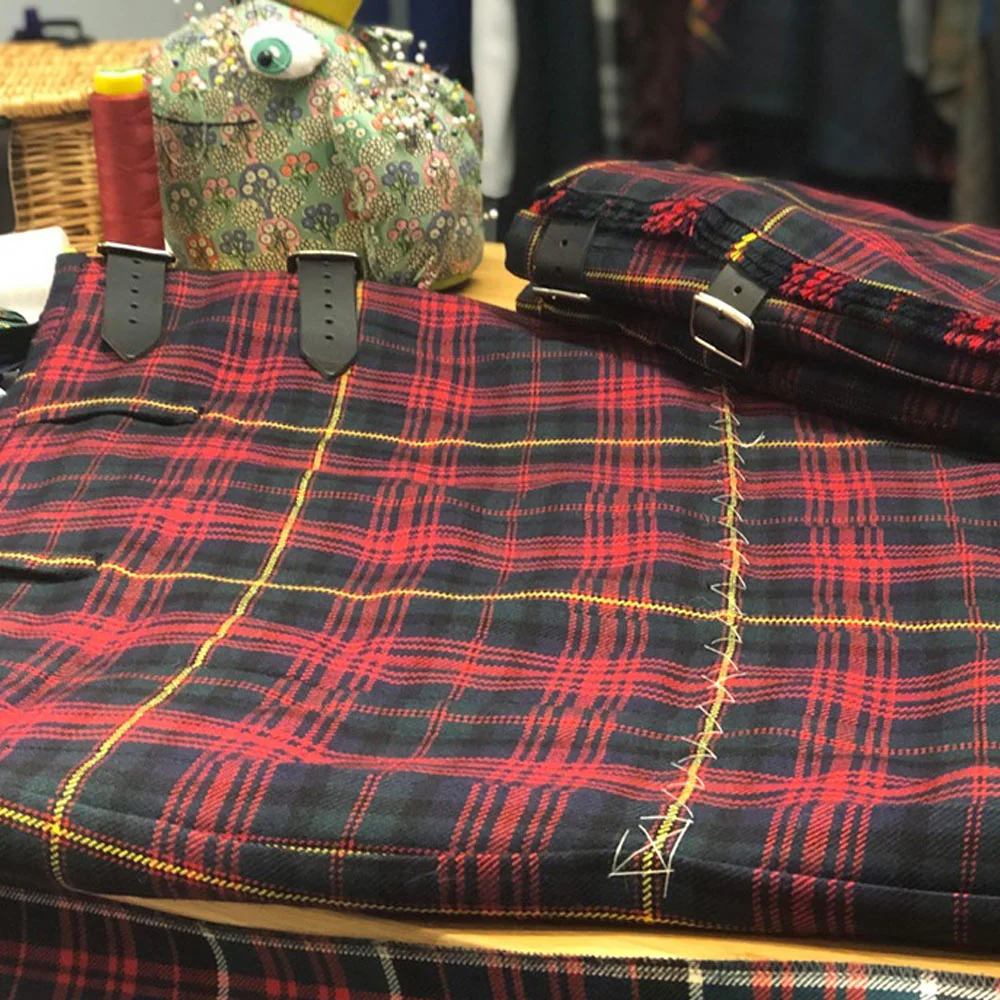 Logan Modern Heavyweight Hand Stitched Kilt - Image 2