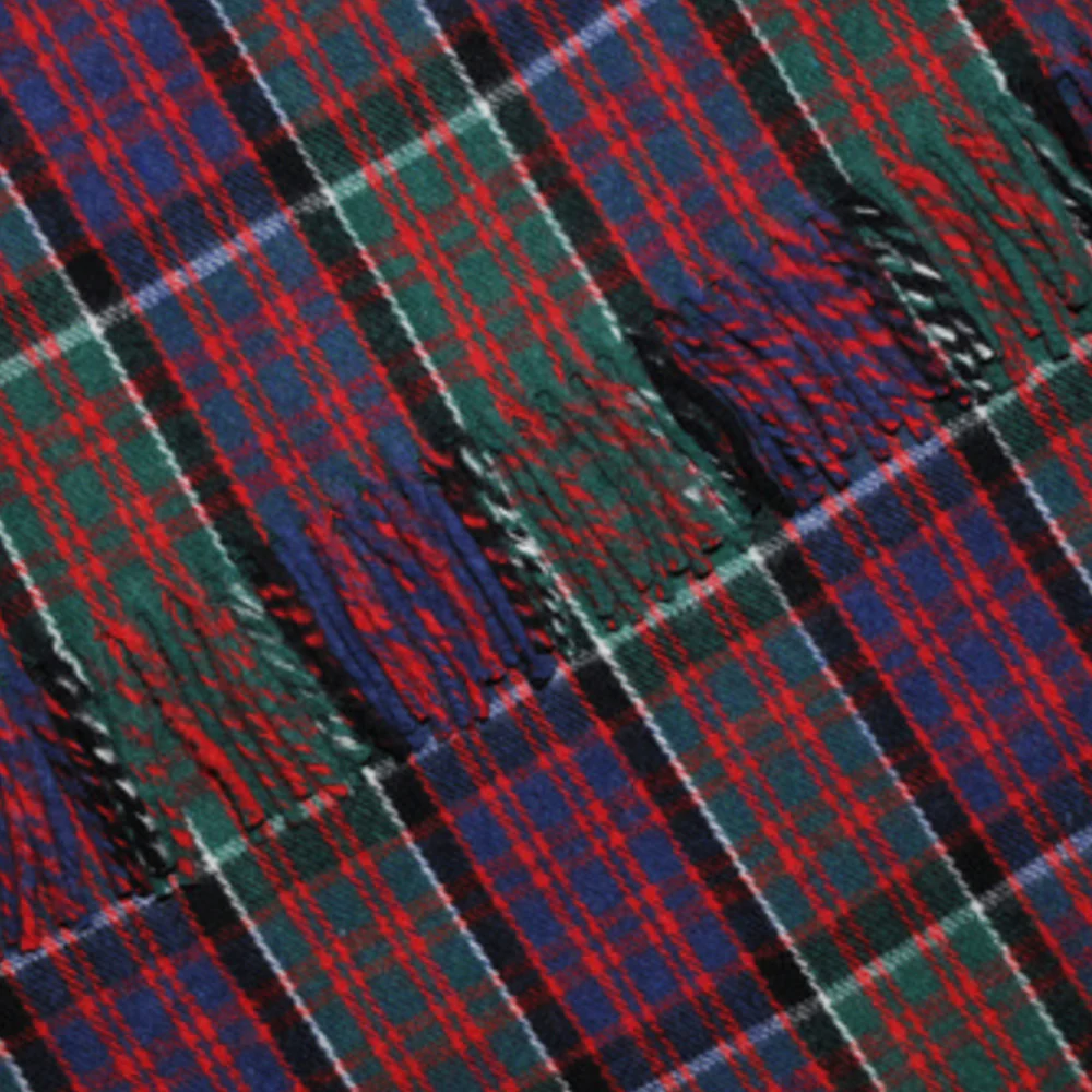 MacDonald of Clanranald Tartan Throw Rug