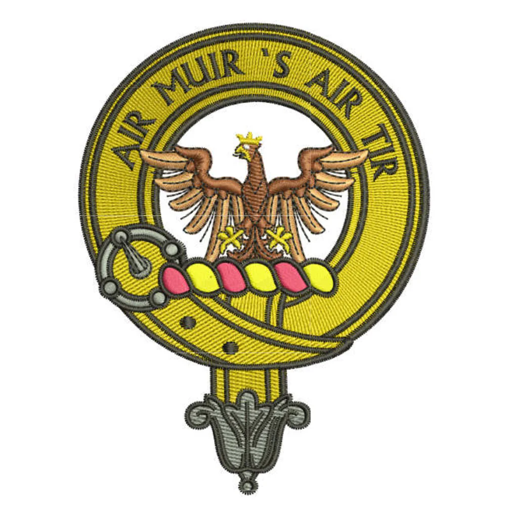 MacDonnell of Keppoch Clan Crest Embroidered Polo - Image 2