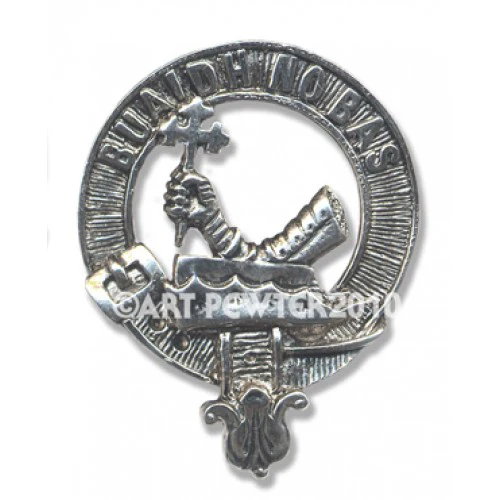 MacDougall  Pewter Clan Crest Buckle For Kilt Belts - Image 2