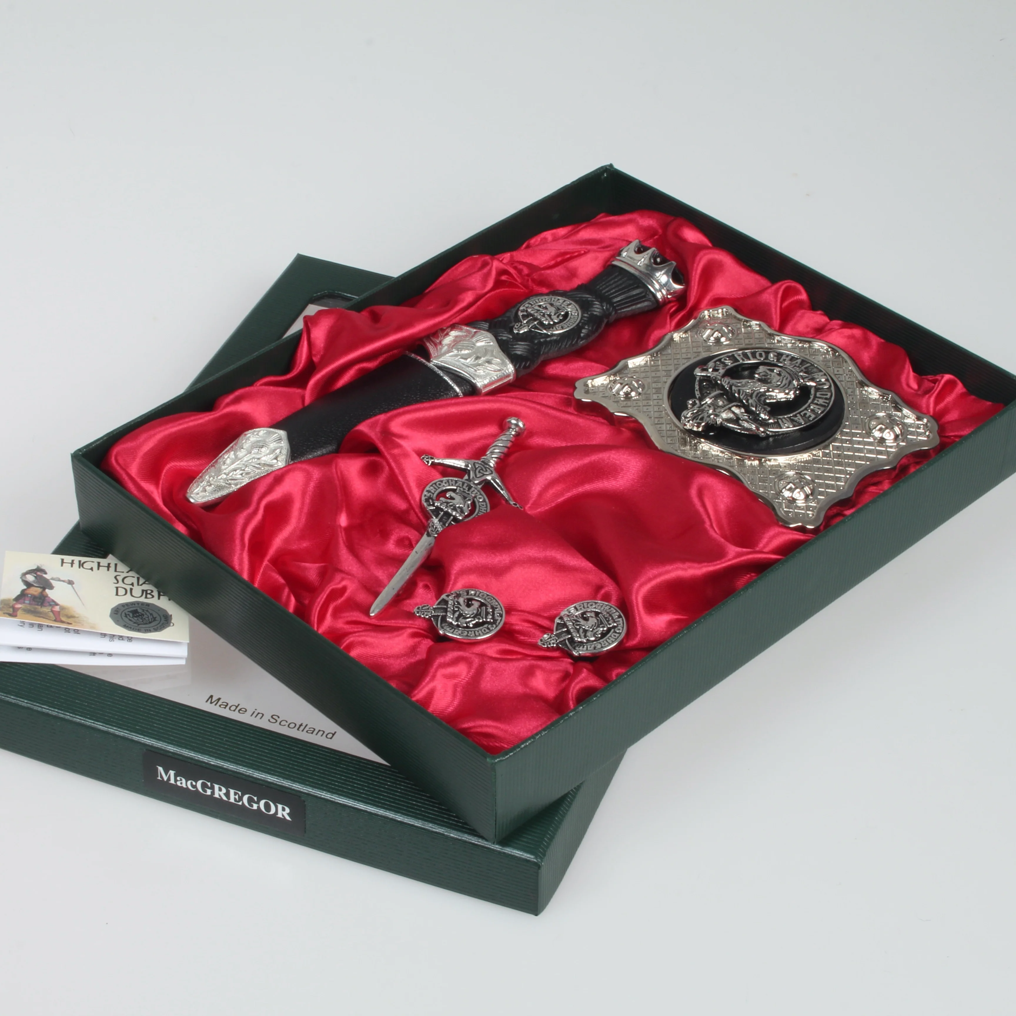 MacGregor Clan Crest Kilt Accessory Gift Set