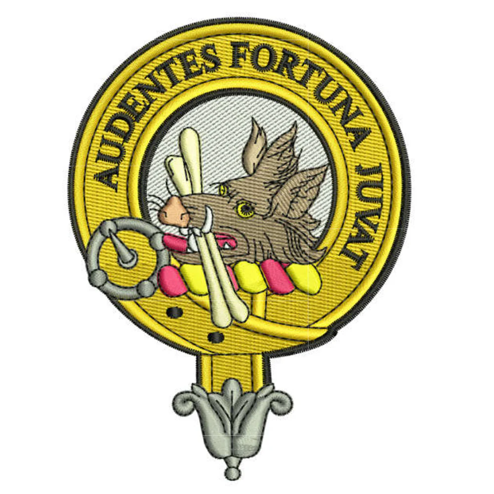 MacKinnon Clan Crest Embroidered Polo - Image 2
