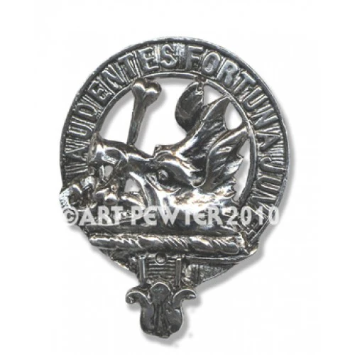 MacKinnon Pewter Clan Crest Buckle For Kilt Belts - Image 2