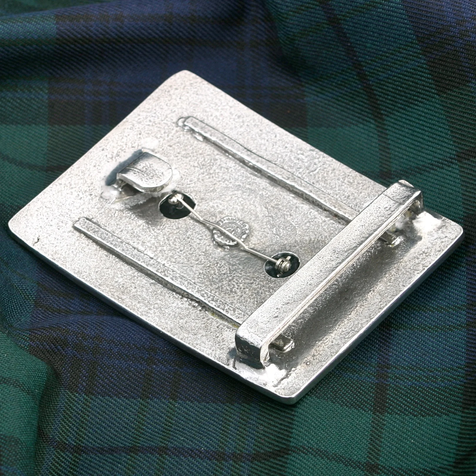 MacMillan Pewter Clan Crest Buckle For Kilt Belts - Image 2