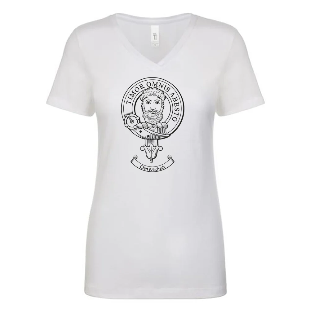 MacNab Clan Crest Ladies Ouline T-Shirt