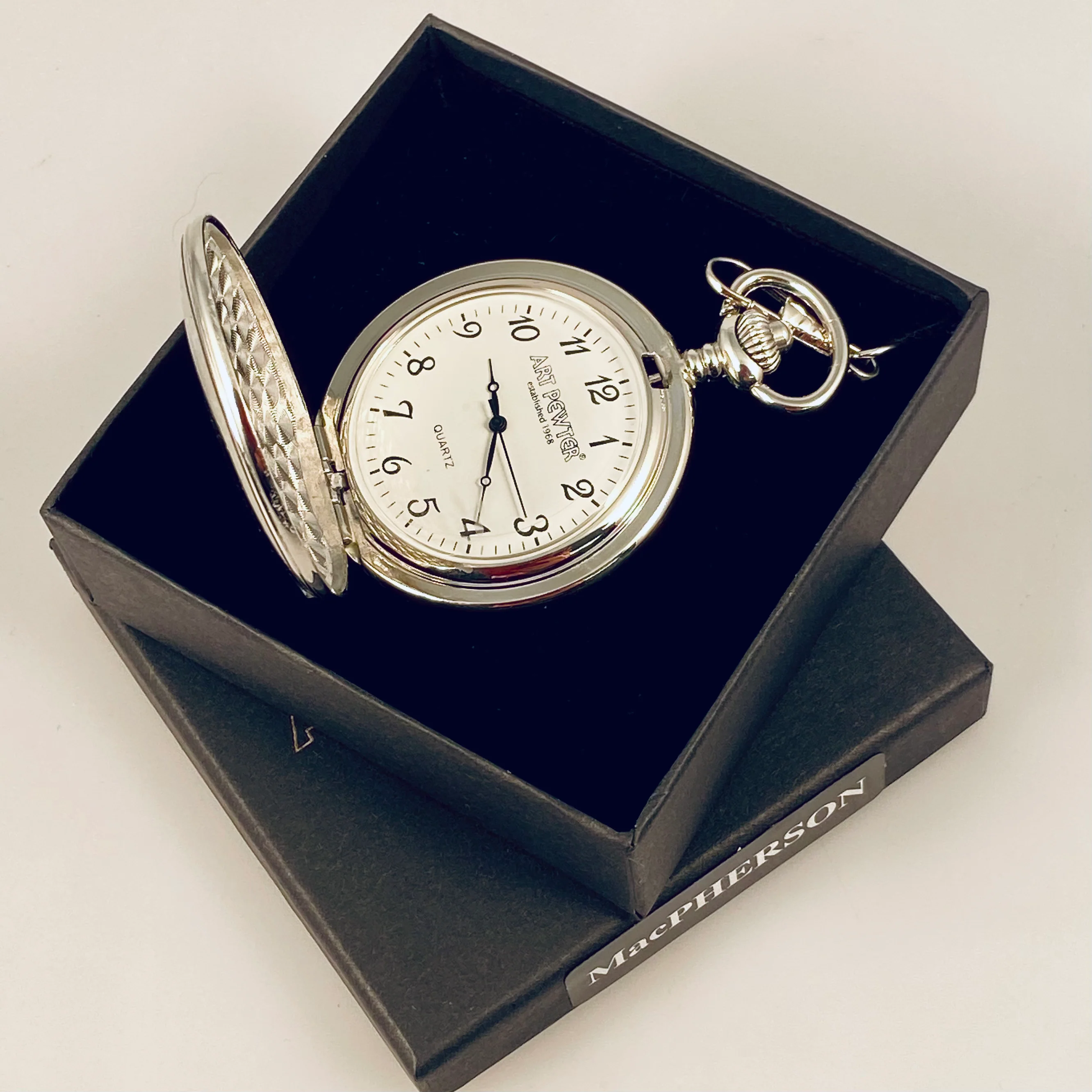 MacPherson Clan Crest Engraved Pocket Watch - Image 2