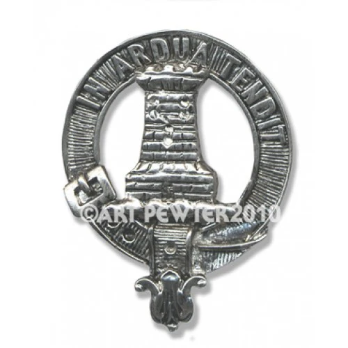 Malcolm Pewter Clan Crest Buckle For Kilt Belts - Image 2