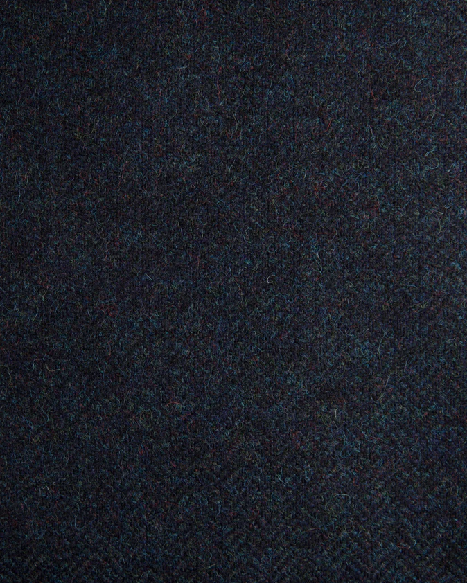 Midnight Ocean Tweed Hand Stitched Kilt