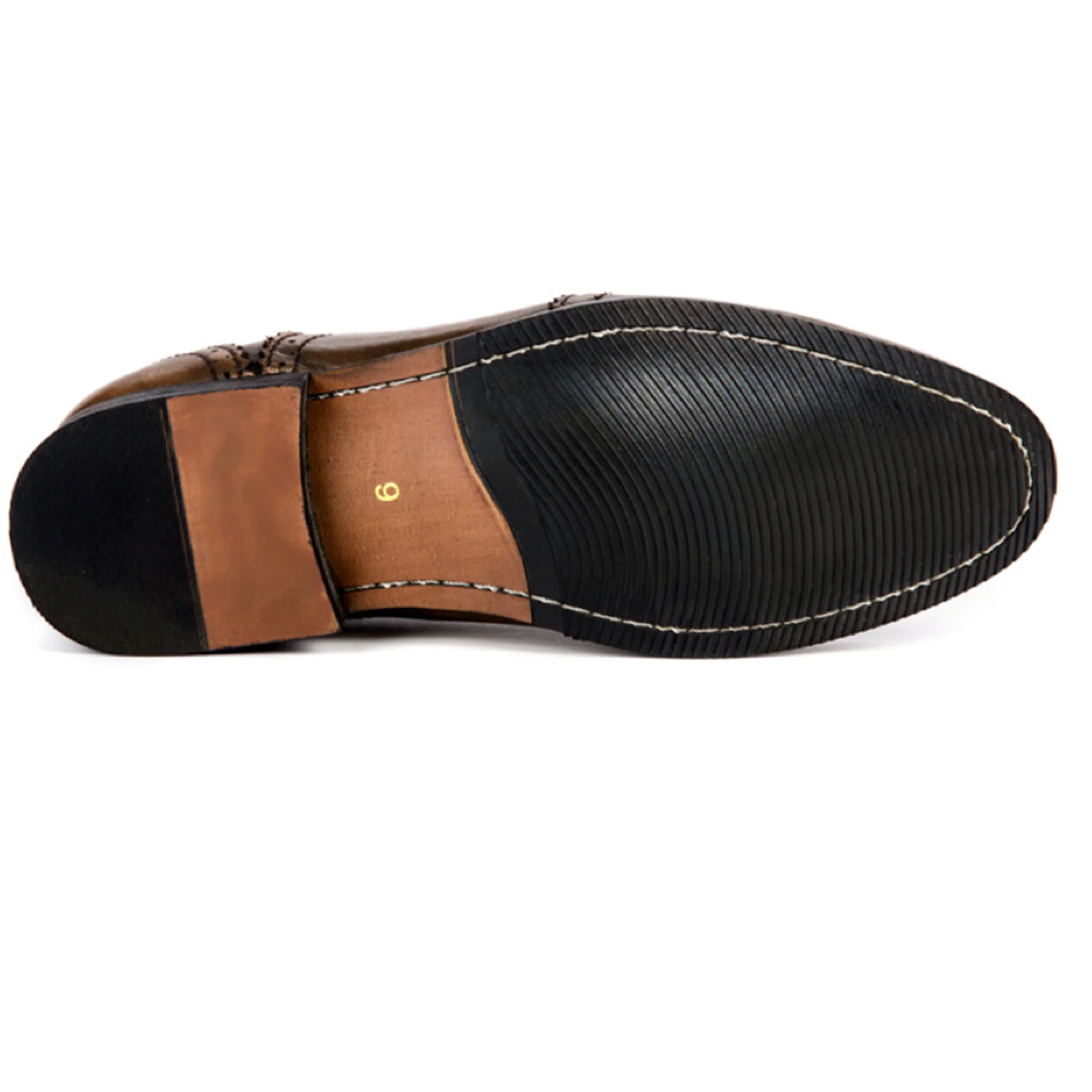 Norwood Brown Ghillie Brogues - Image 4