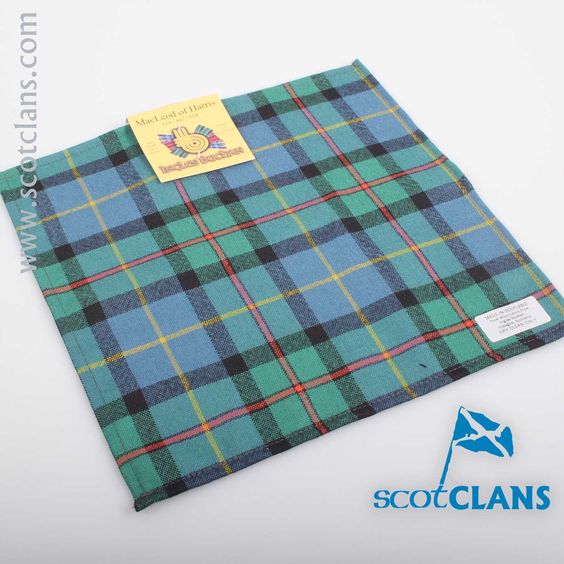 Pocket Square in MacLeod of Harris Ancient Tartan