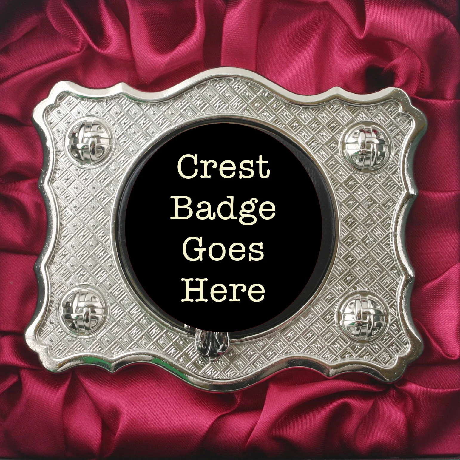 Ramsay Pewter Clan Crest Buckle For Kilt Belts