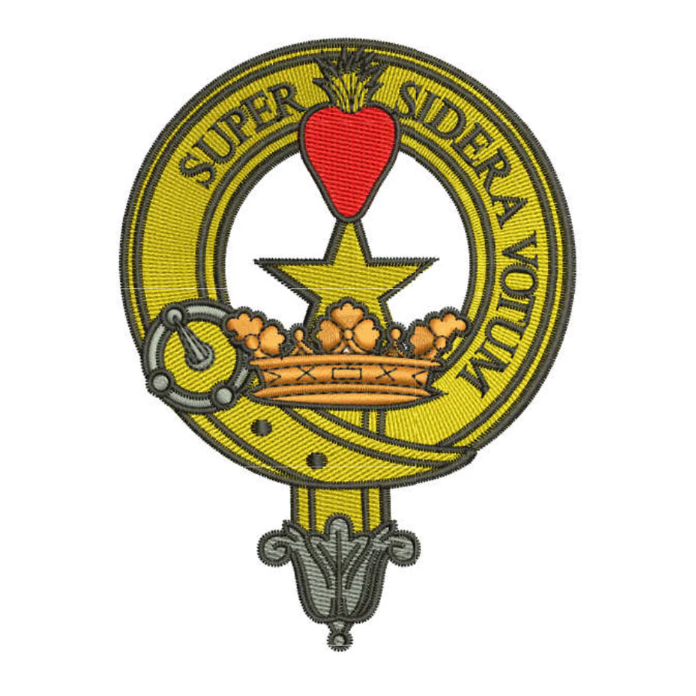 Rattray Clan Crest Embroidered Polo - Image 2