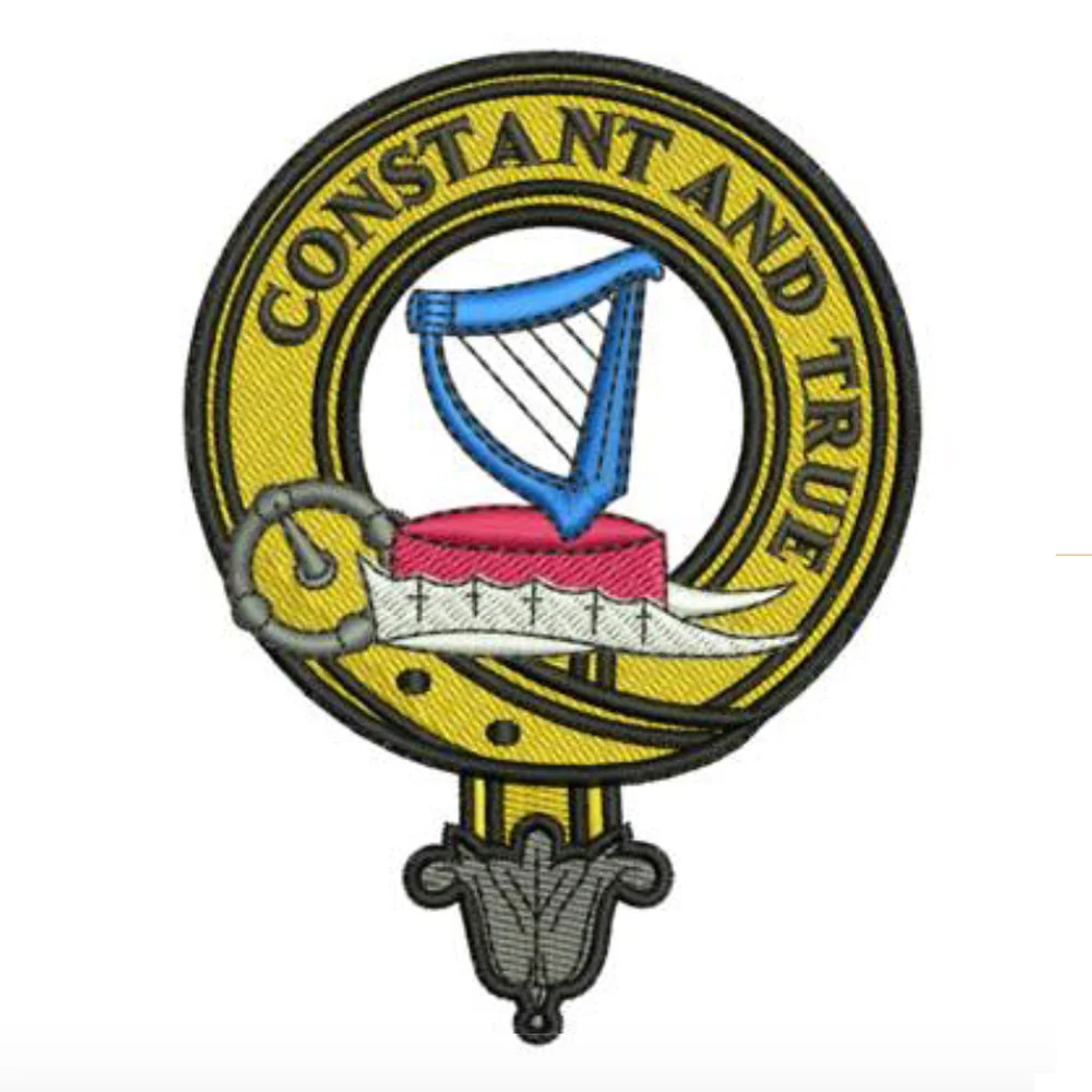 Rose Clan Crest Embroidered Polo - Image 2