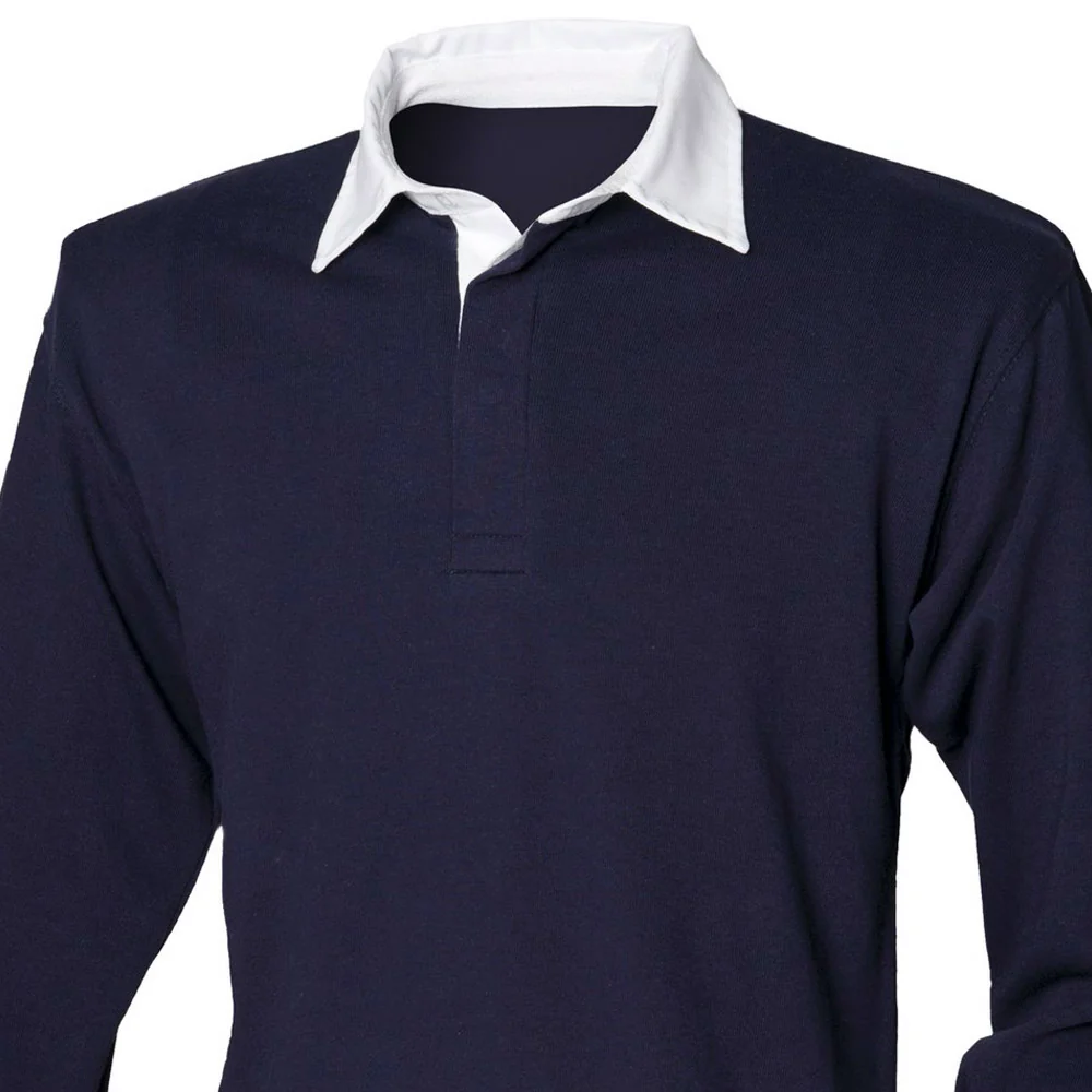 Ross Clan Crest Embroidered Rugby Shirt - Image 5