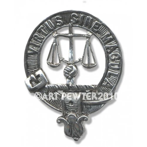 Russell Pewter Clan Crest Buckle For Kilt Belts - Image 2