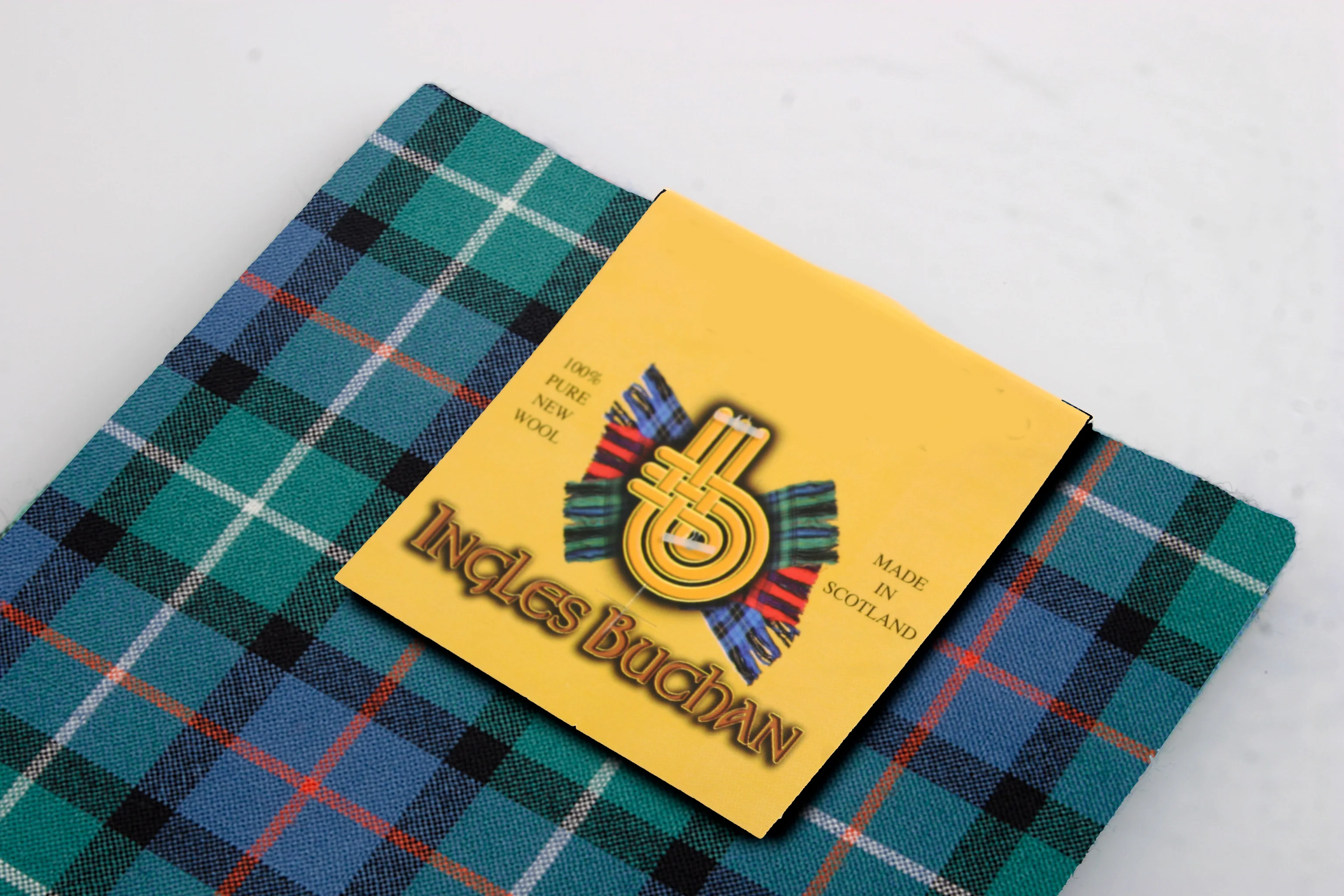 Scarf in Davidson of Tulloch Wool Tartan - Image 2