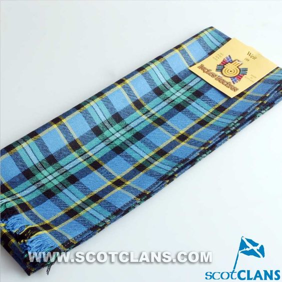 Scarf in Weir Ancient Tartan - Image 2