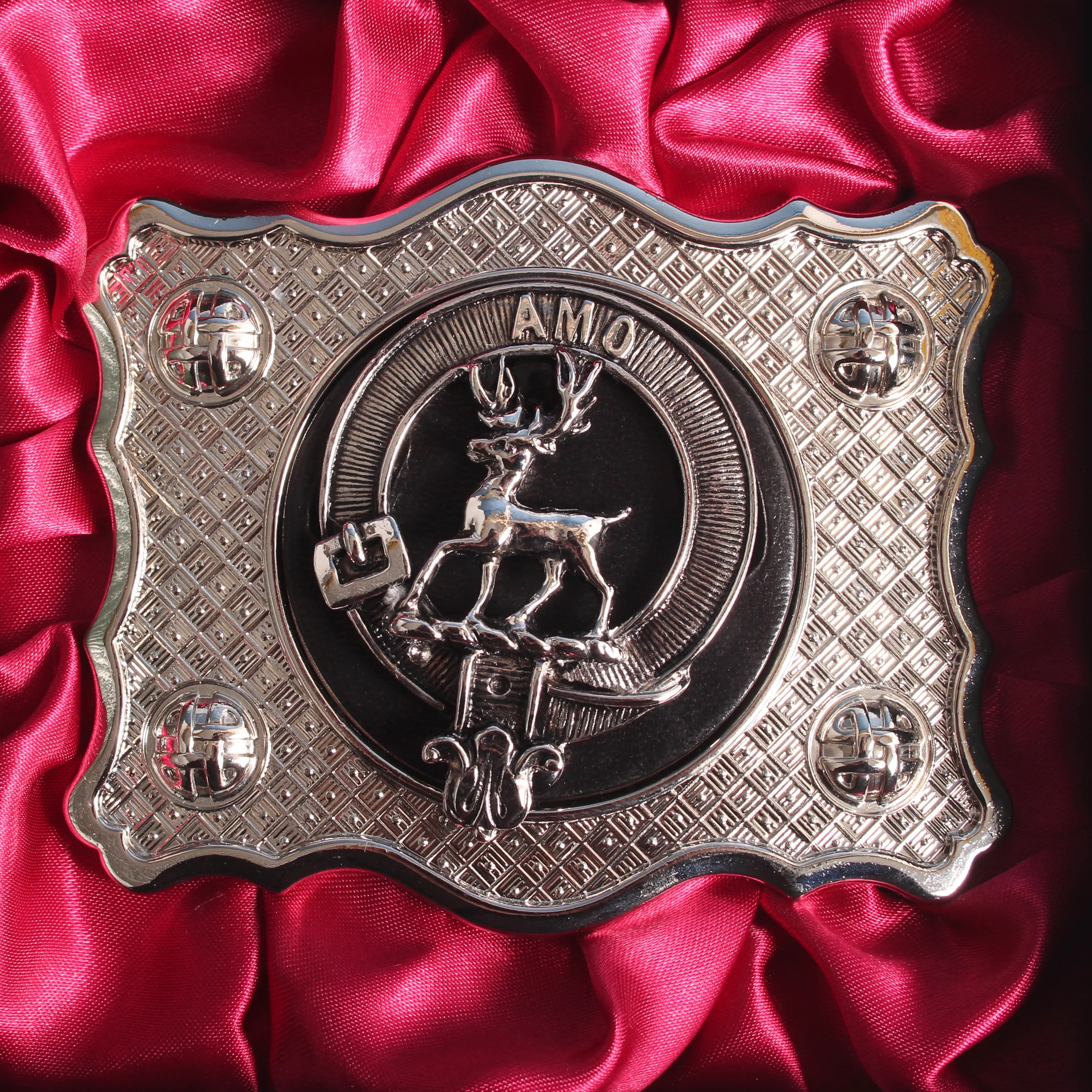 Scott Pewter Clan Crest Buckle For Kilt Belts - Image 2
