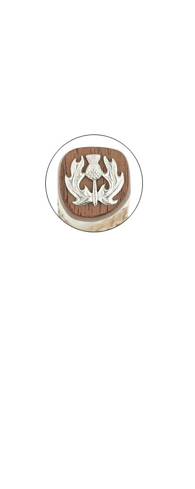 Scottish Staghorn Sgian Dubh With Walnut - Image 2