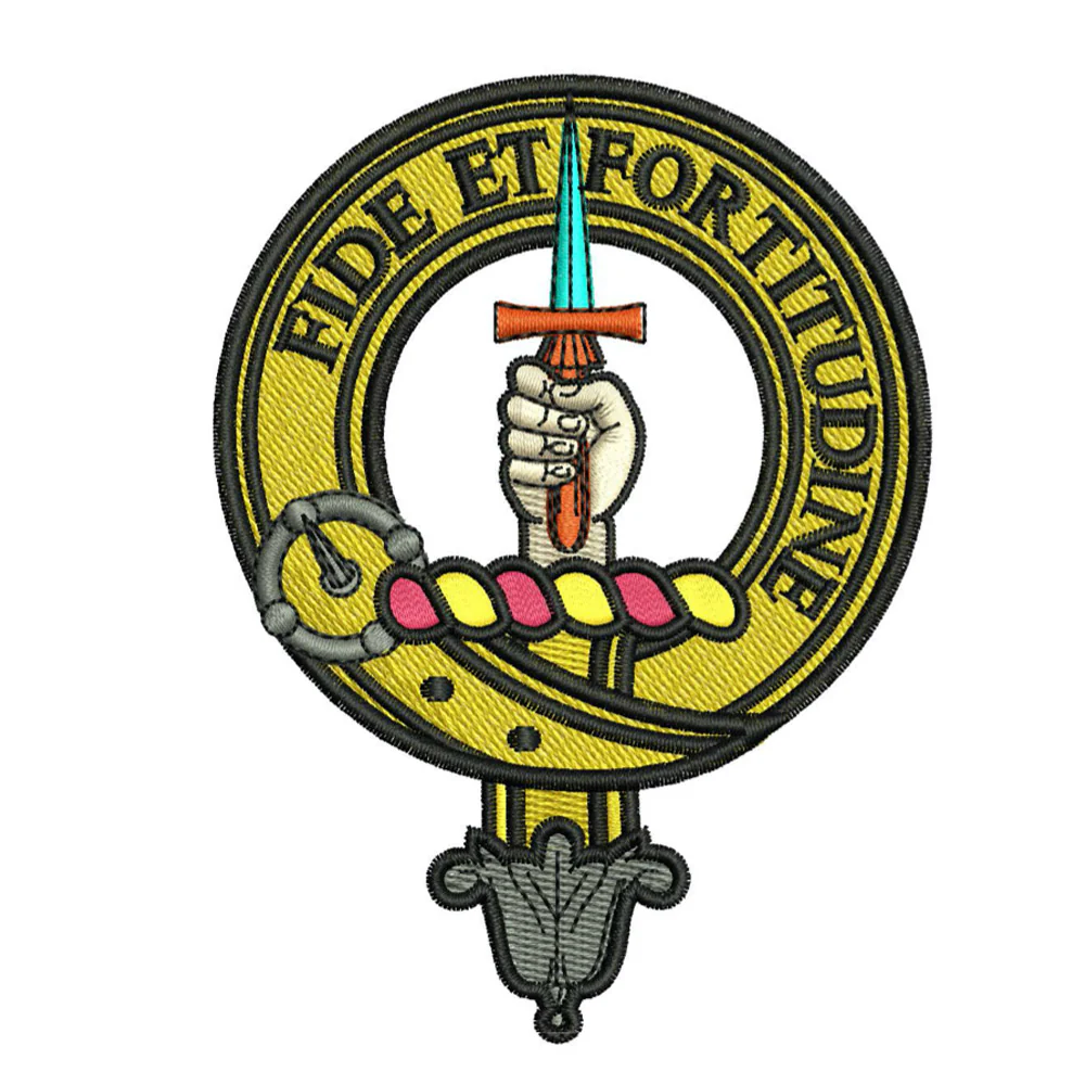 Shaw Clan Crest Embroidered Polo - Image 2