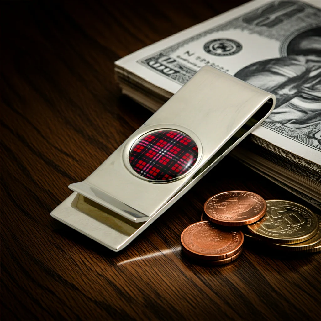 Tartan Money Clip