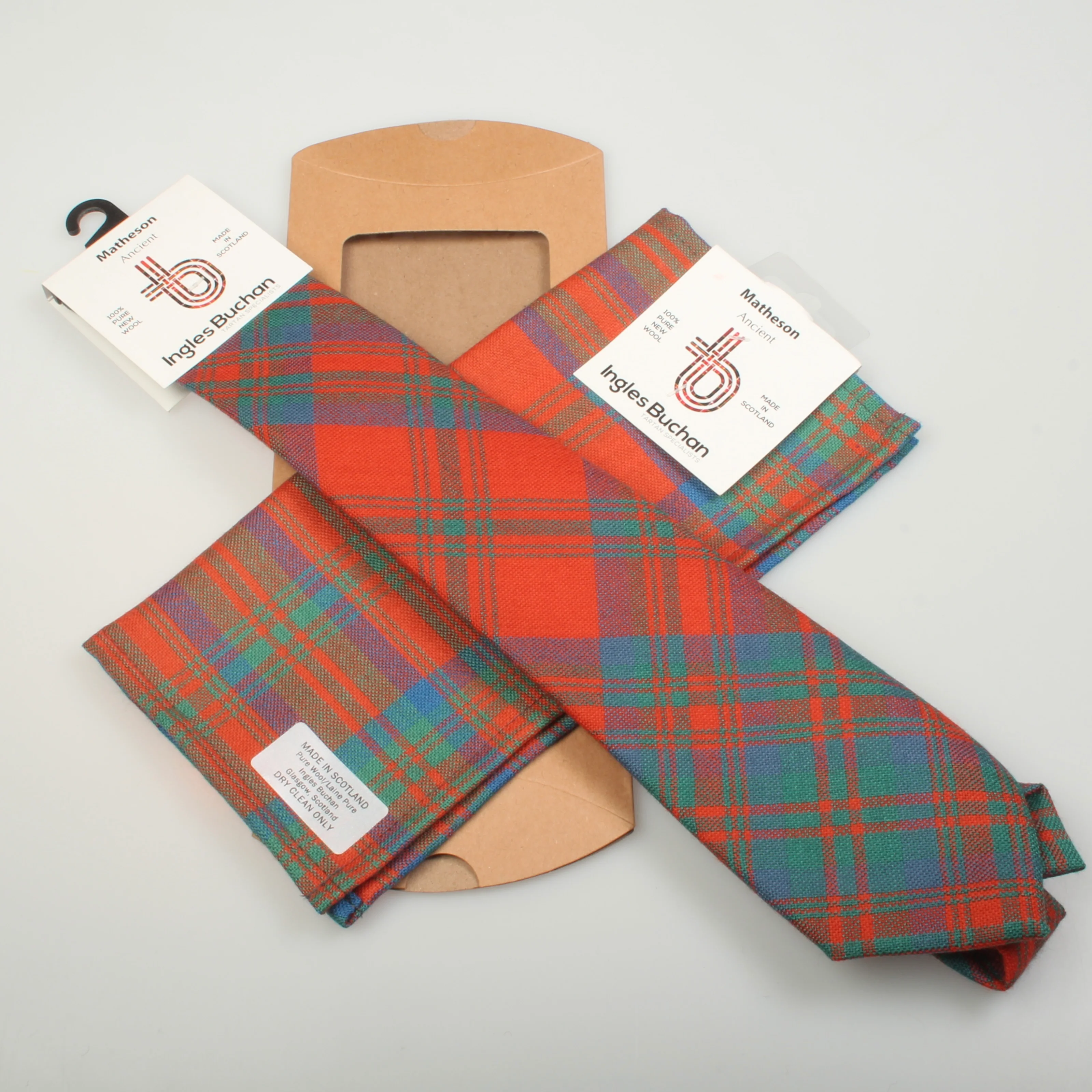 Tie and Pocket Square Gift Set - Any Tartan - Image 2