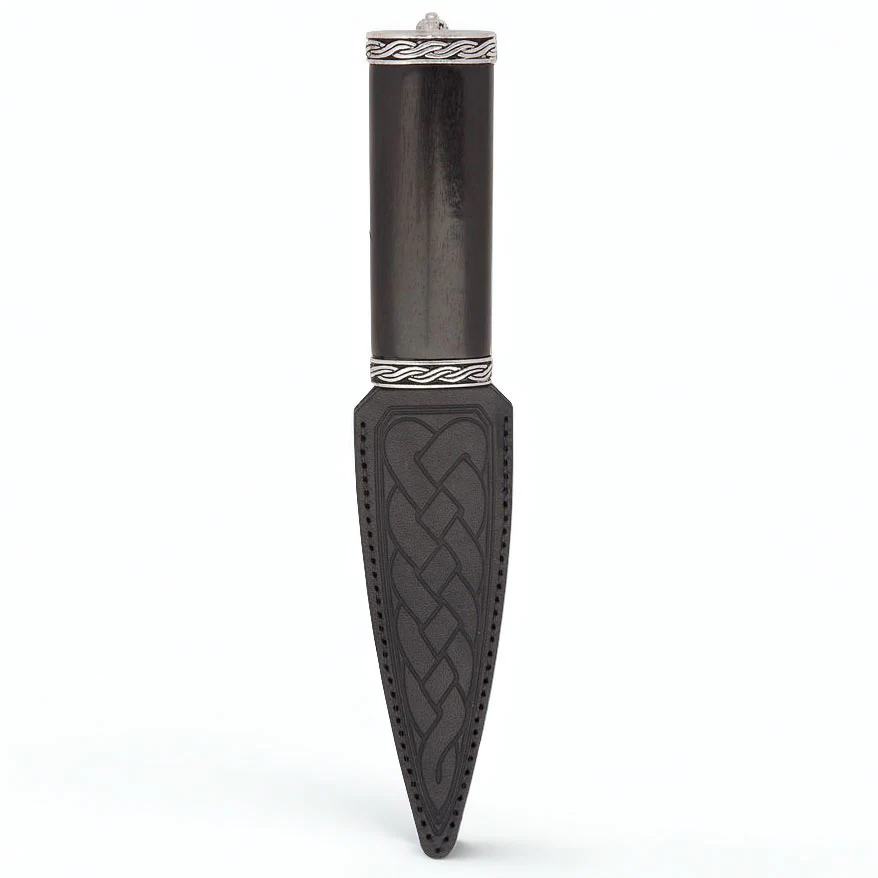 Torridon Blackwood Sgian Dubh With Plain Top