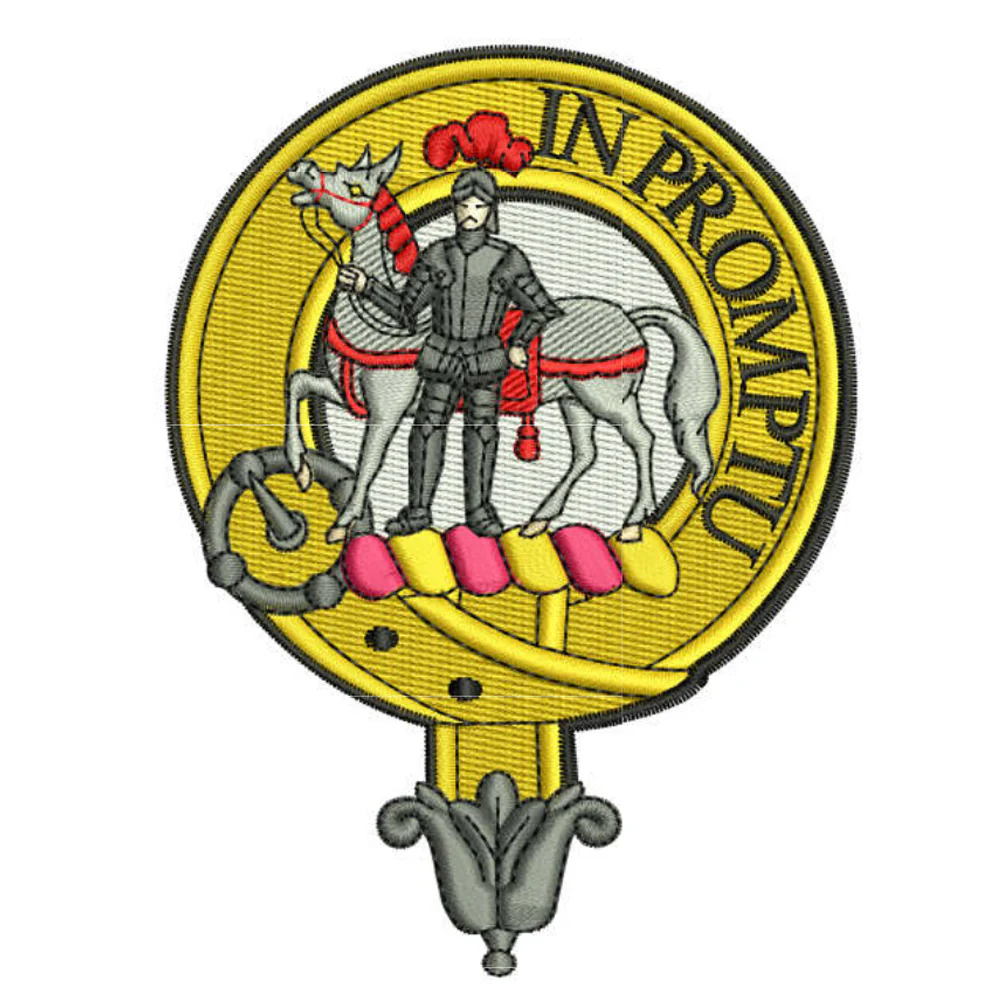 Trotter Clan Crest Embroidered Polo - Image 2