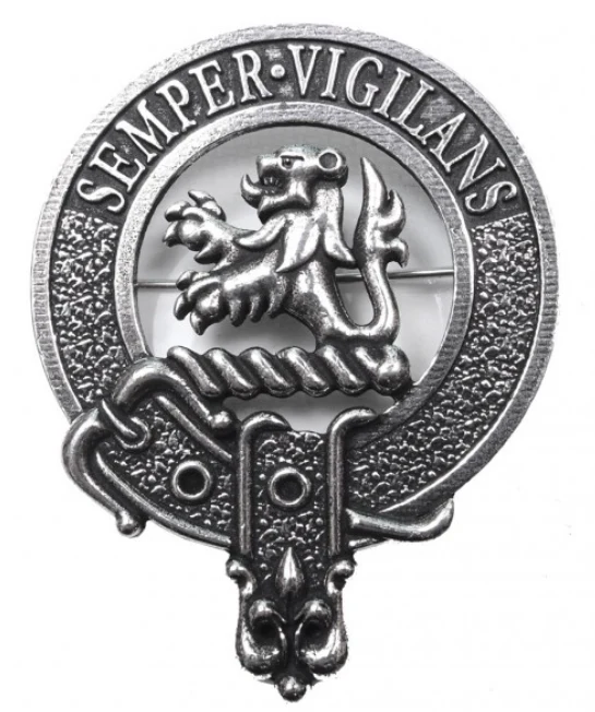 Wilson Clan Crest Badge in Pewter