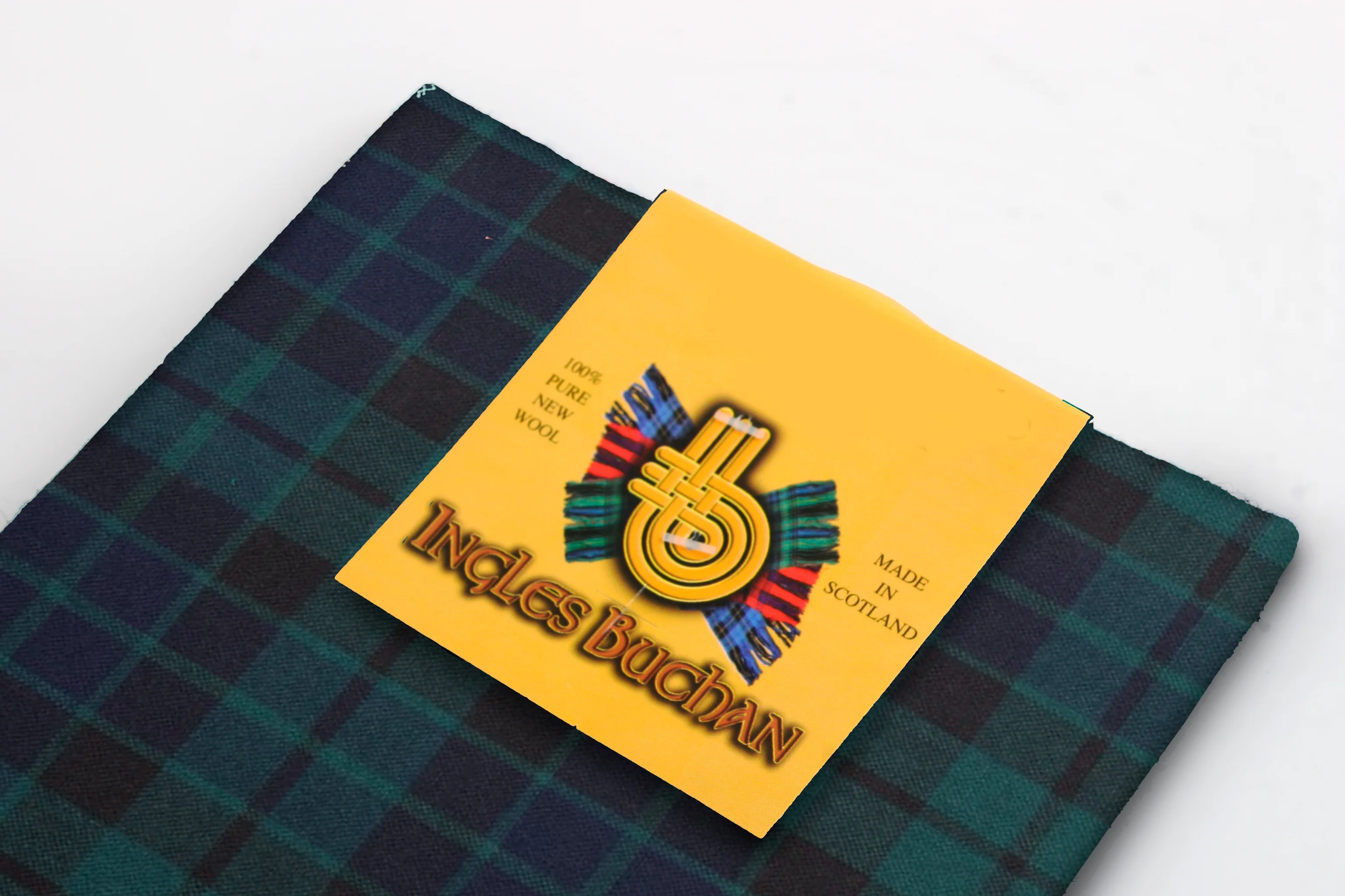 Wool Scarf in MacKay Modern Tartan - Image 2